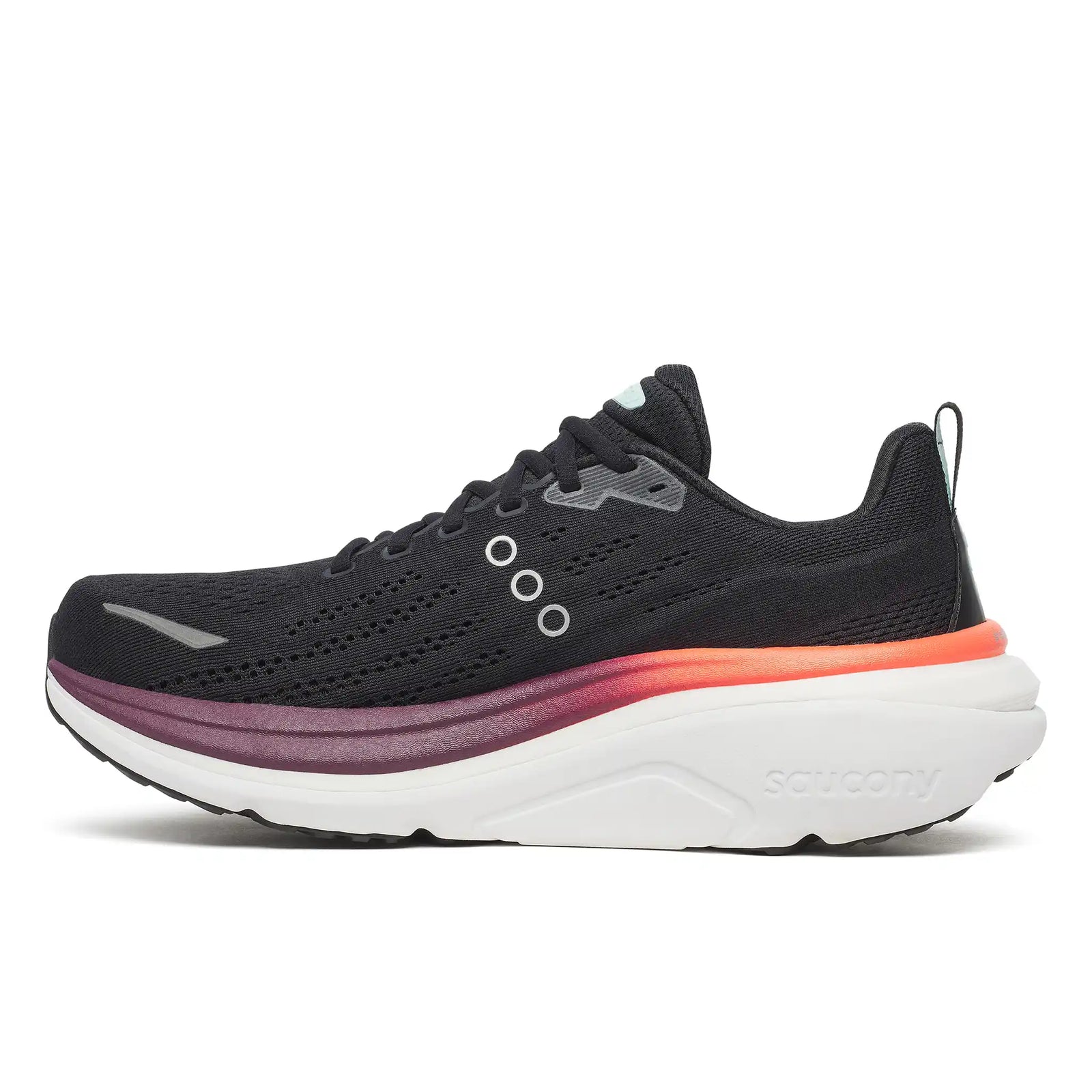 Saucony Hurricane 25 chaussures de course à pied homme - Black / Crimson