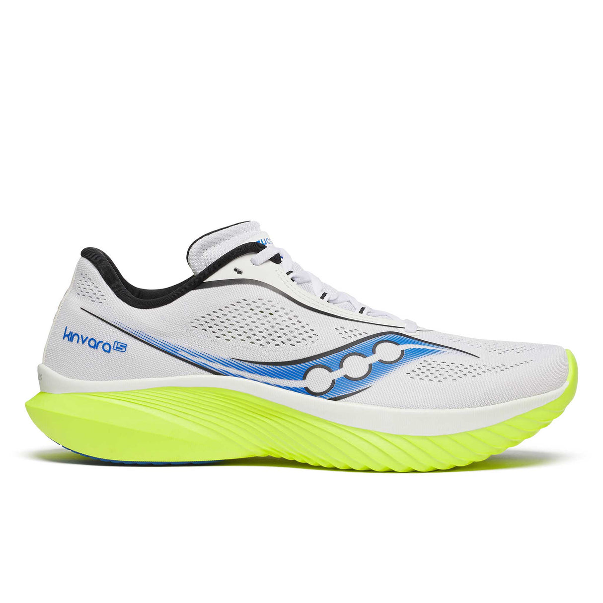 Saucony Kinvara 15 souliers de course homme - White / Citron
