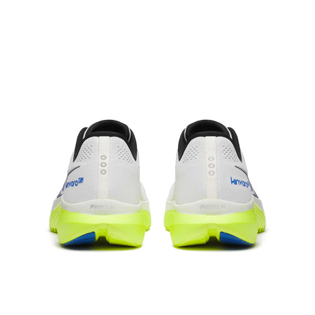 Saucony Kinvara 15 souliers de course homme talon - White / Citron