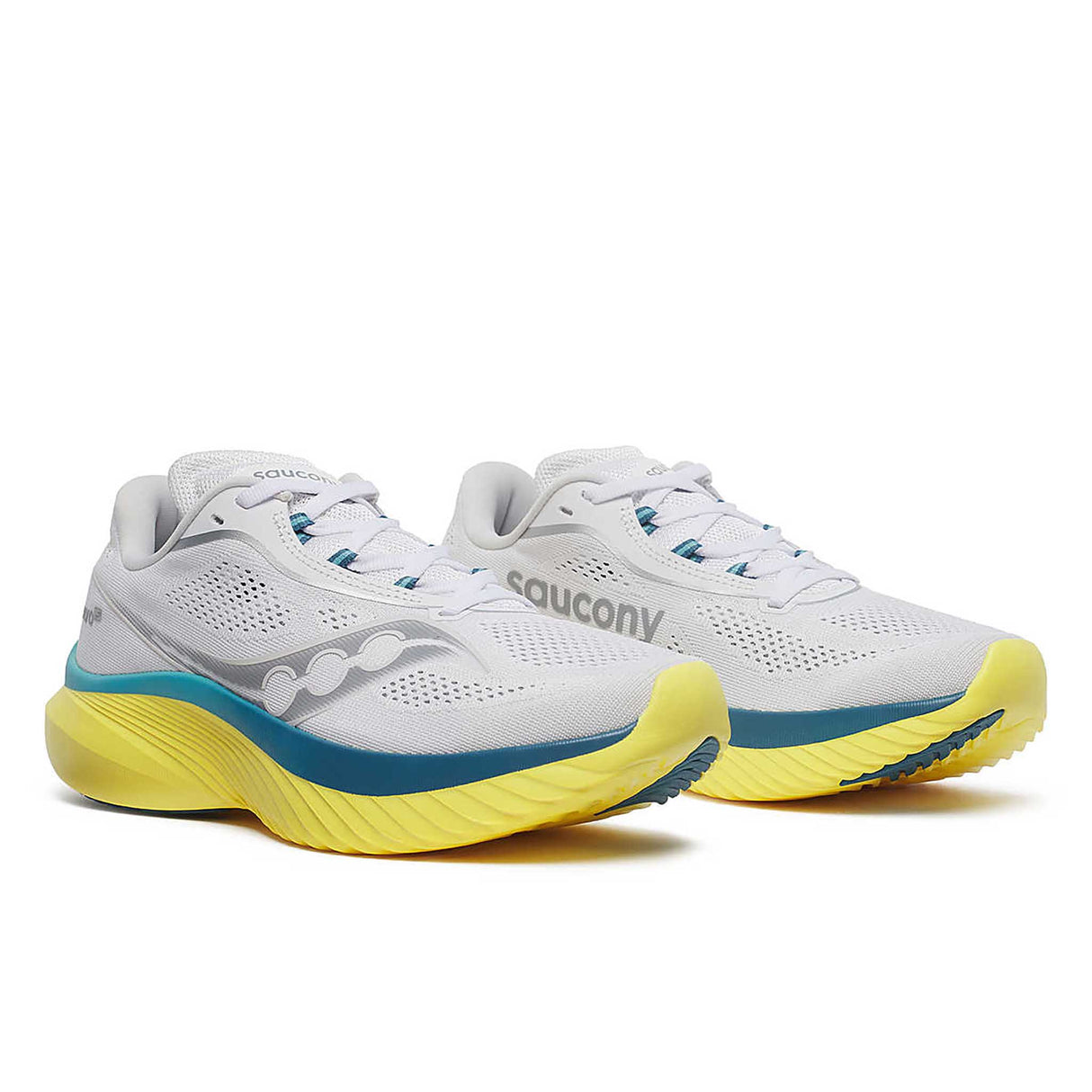 Saucony Kinvara 15 souliers de course femme paire - White / Finch