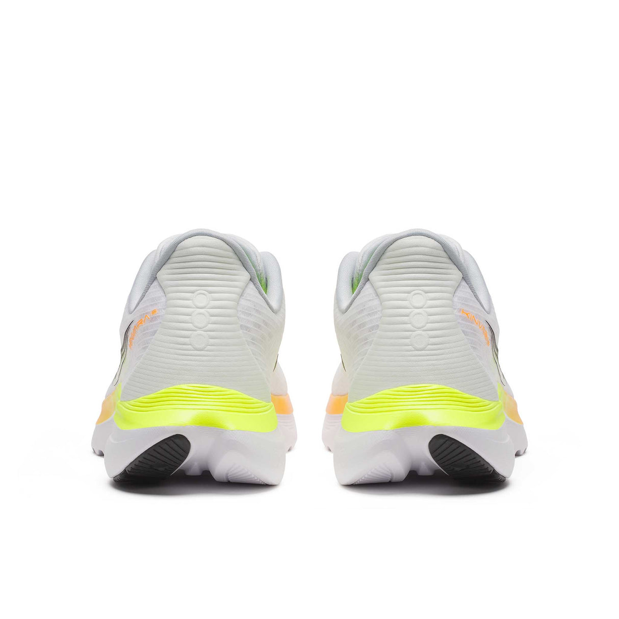Saucony Kinvara 16 souliers de course homme talons - White / Citron