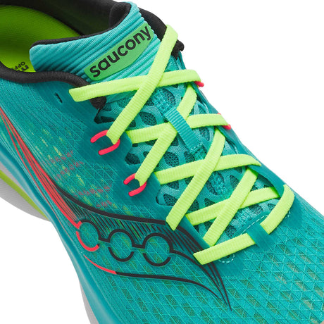 Saucony Kinvara 16 souliers de course homme lacets - Teal / Mutant