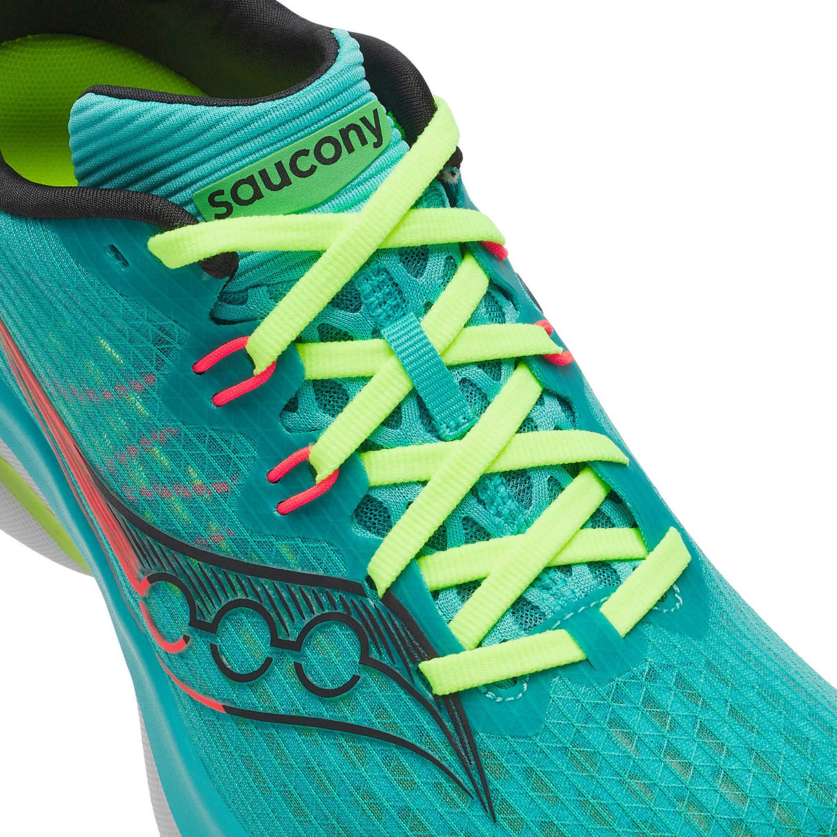 Saucony Kinvara 16 souliers de course femme lacets - Teal / Mutant