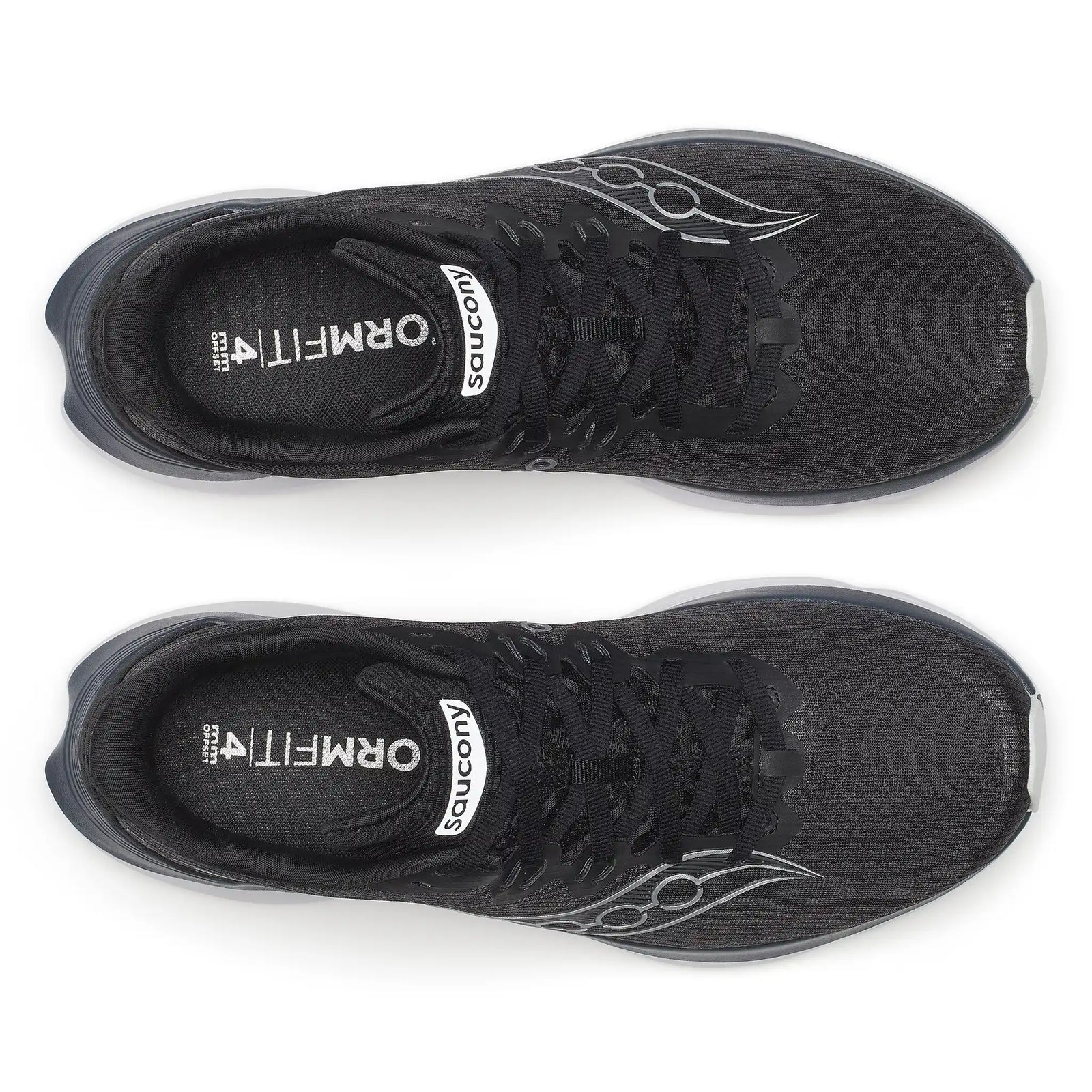Saucony Kinvara 16 chaussures de course à pied femme - Black / White