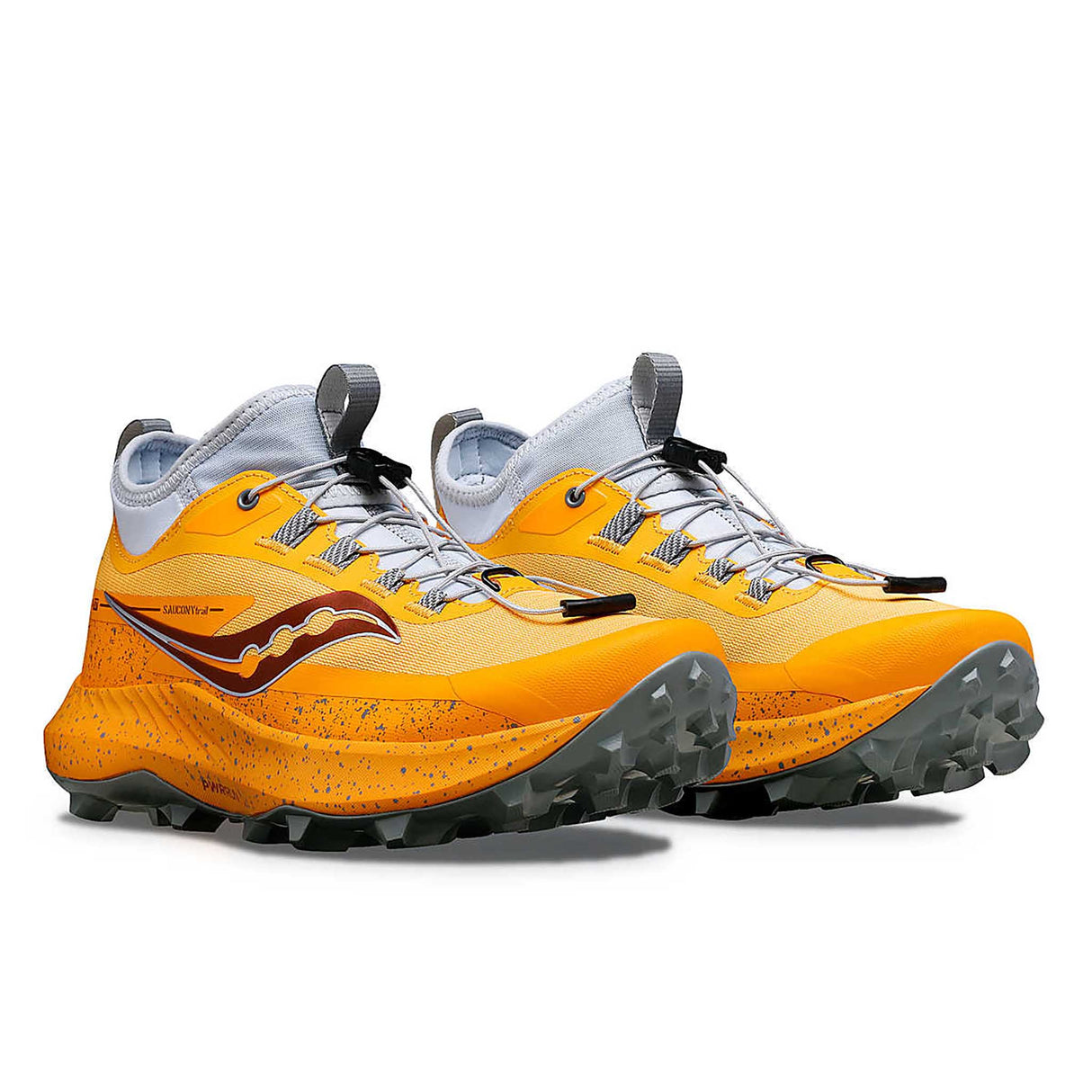 Saucony Peregrine 13 ST chaussures de course à pied trail femme paire - Flax / Cinder