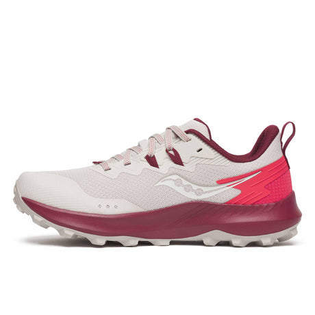 Saucony Peregrine 14 chaussures de course à pied trail femme - Dove / Currant
