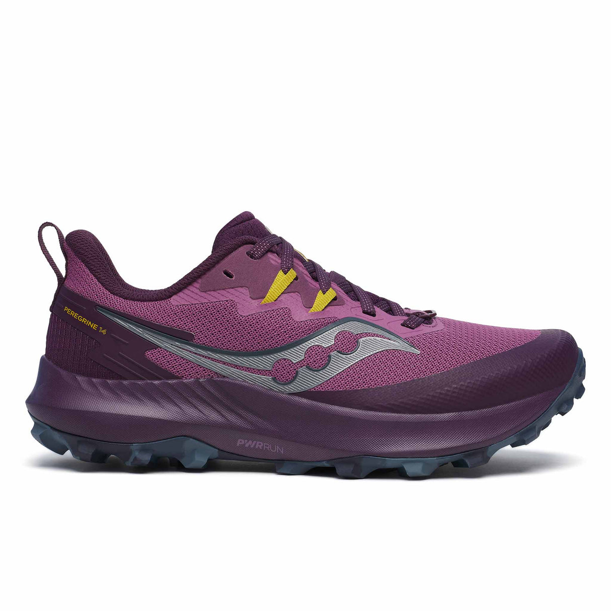 Saucony Peregrine 14 chaussures de course à pied trail femme - Plum / Eggplant