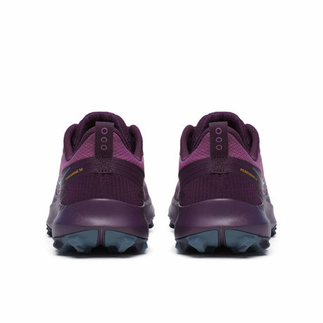 Saucony Peregrine 14 chaussures de course à pied trail femme - Plum / Eggplant