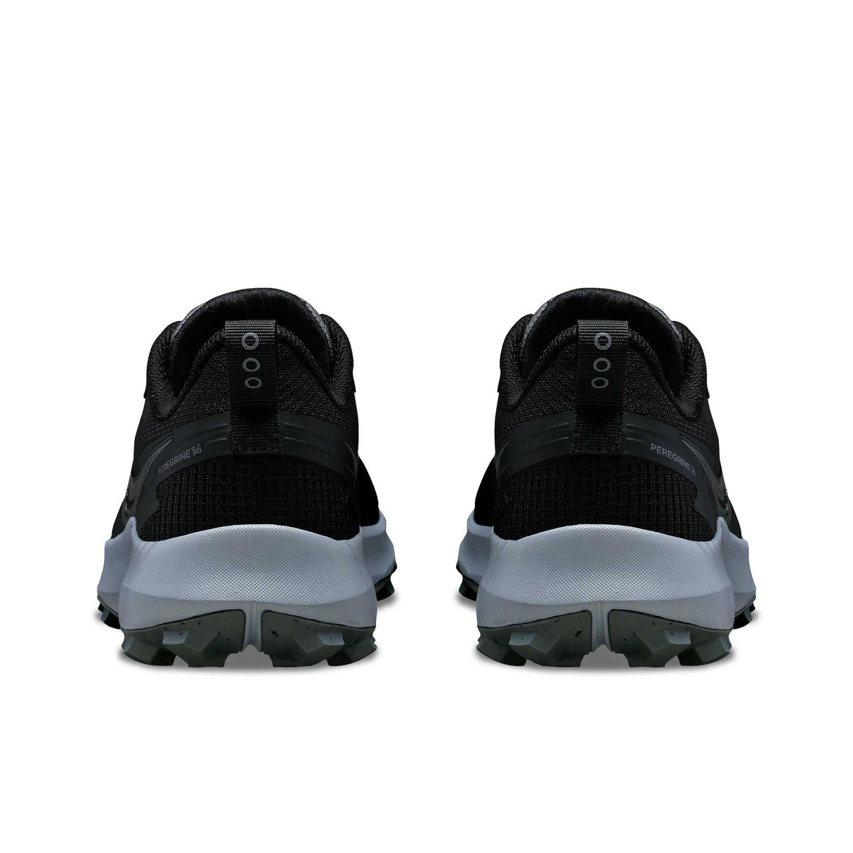 Saucony Peregrine 14 souliers de trail homme talons - Black / Carbon