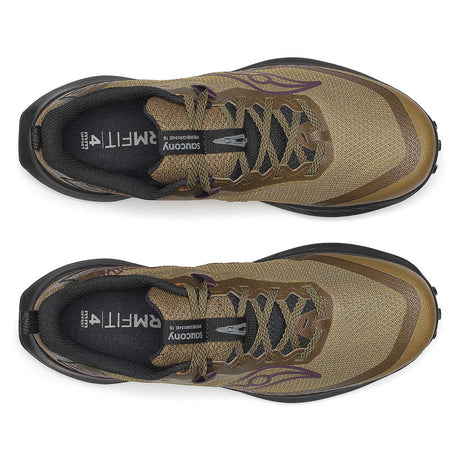 Saucony Peregrine 15 souliers de course sur sentier homme empeigne - Kodiak / Black