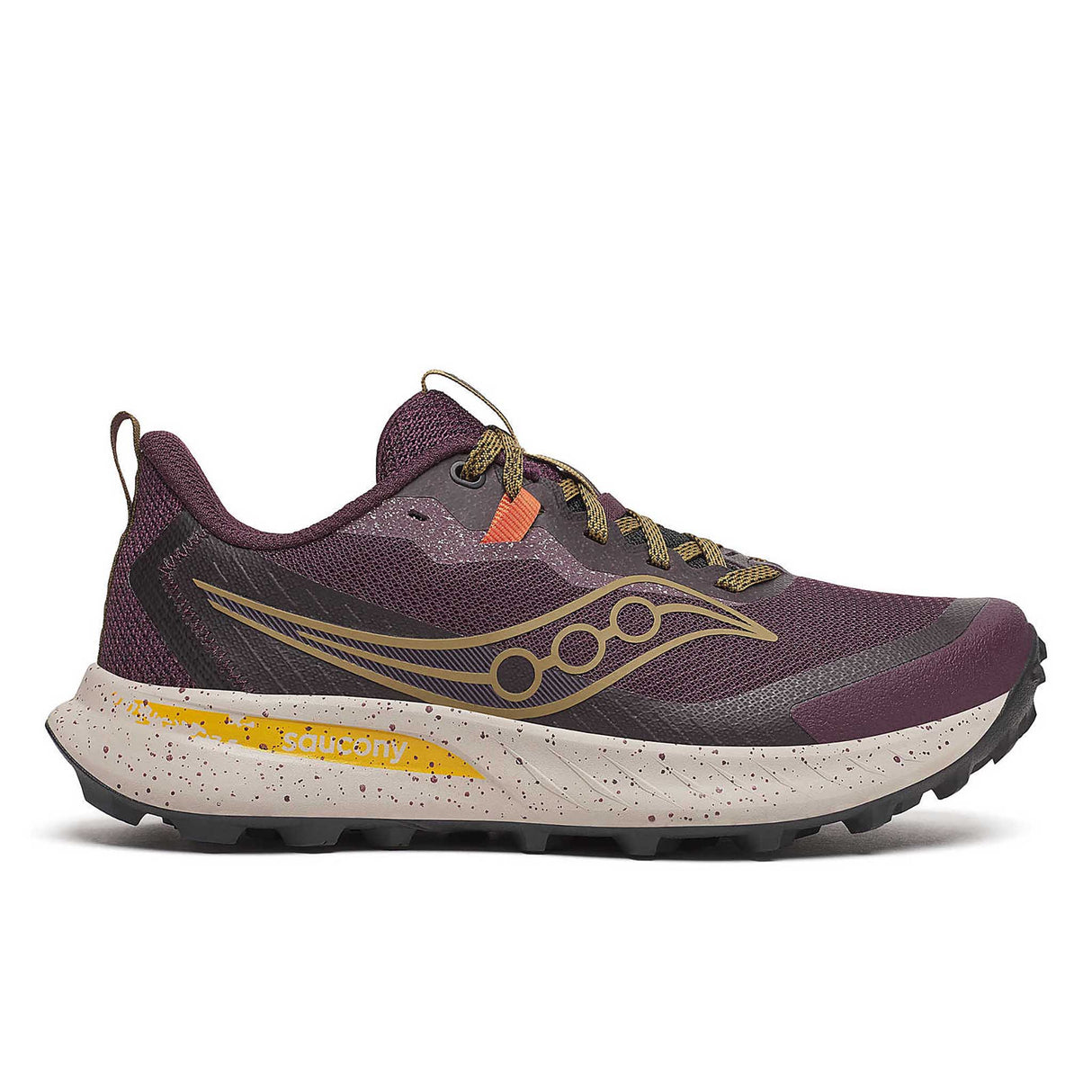 Saucony Peregrine 15 Women's Trail Running Shoes - Wine / Kodiak