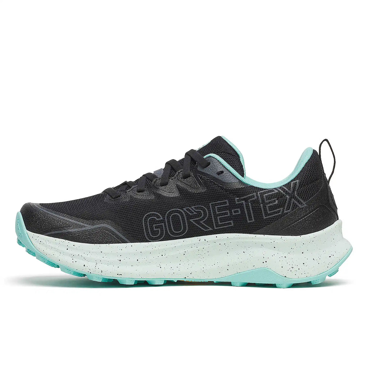 Saucony Peregrine 16 GTX chaussures de course à pied trail femme - Black / Aqua
