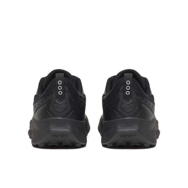Saucony Peregrine 16 GTX chaussures de course à pied trail femme - Triple Black
