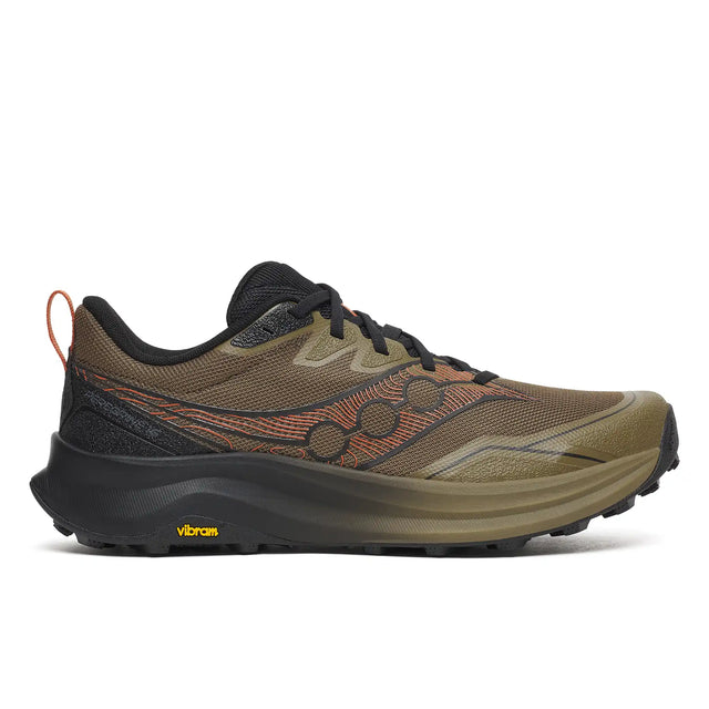 Saucony Peregrine 16 souliers de course sur sentier homme - Field / Black