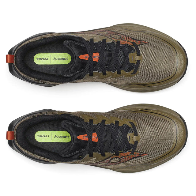 Saucony Peregrine 16 souliers de course sur sentier homme - Field / Black