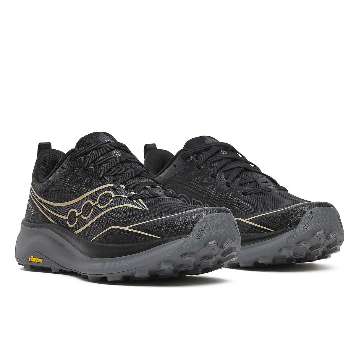 Saucony Peregrine 16 souliers de course sur sentier femme - Black / Carbon