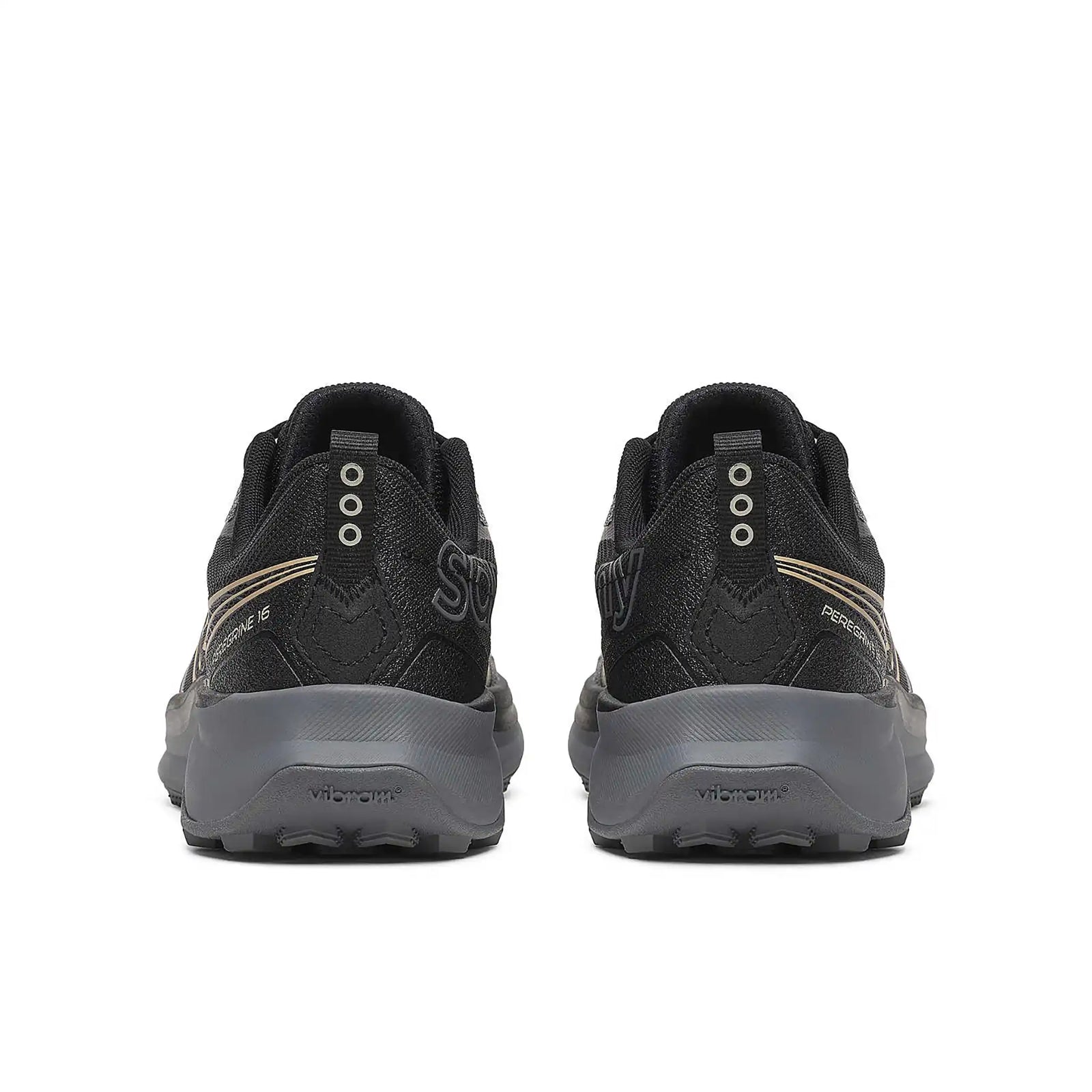 Saucony Peregrine 16 souliers de course sur sentier femme - Black / Carbon