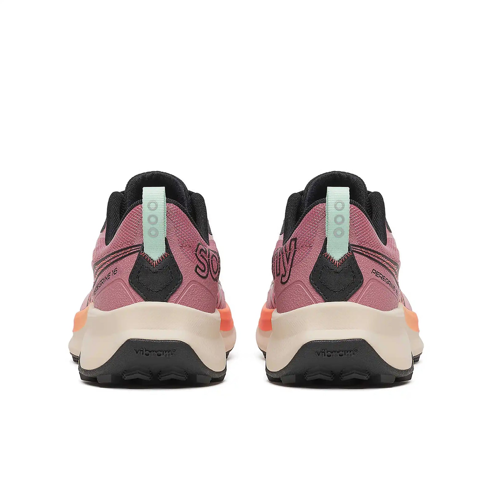 Saucony Peregrine 16 souliers de course sur sentier femme - Mauve / Salmon