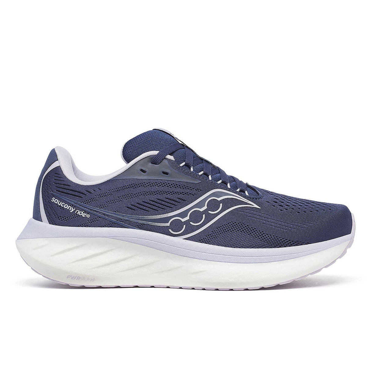 Chaussures de course femme Saucony Ride 18 - Navy / Aster