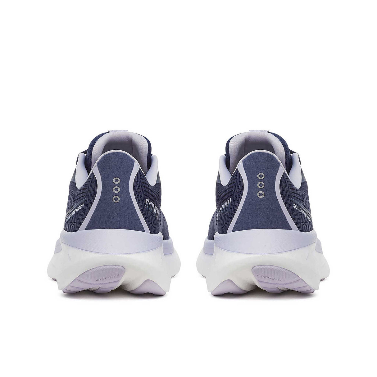 Chaussures de course femme Saucony Ride 18 talon - Navy / Aster