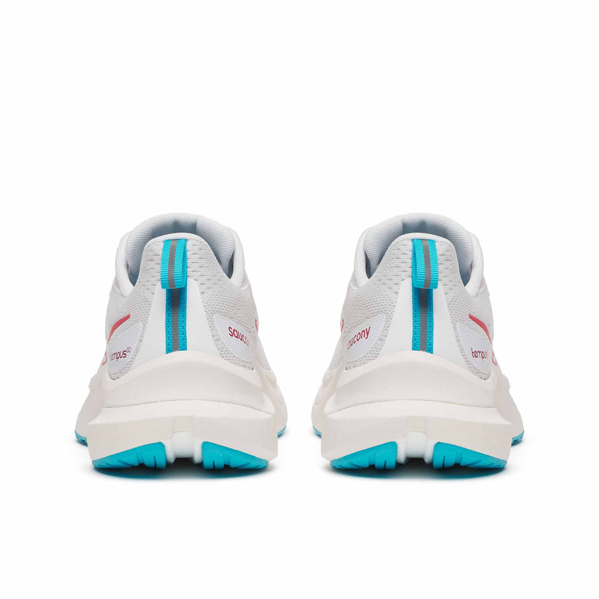 Saucony Tempus 2 Women's Running Shoes - White / Cayenne