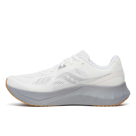 Saucony Tide 2 souliers de course homme lateral - White / Fossil