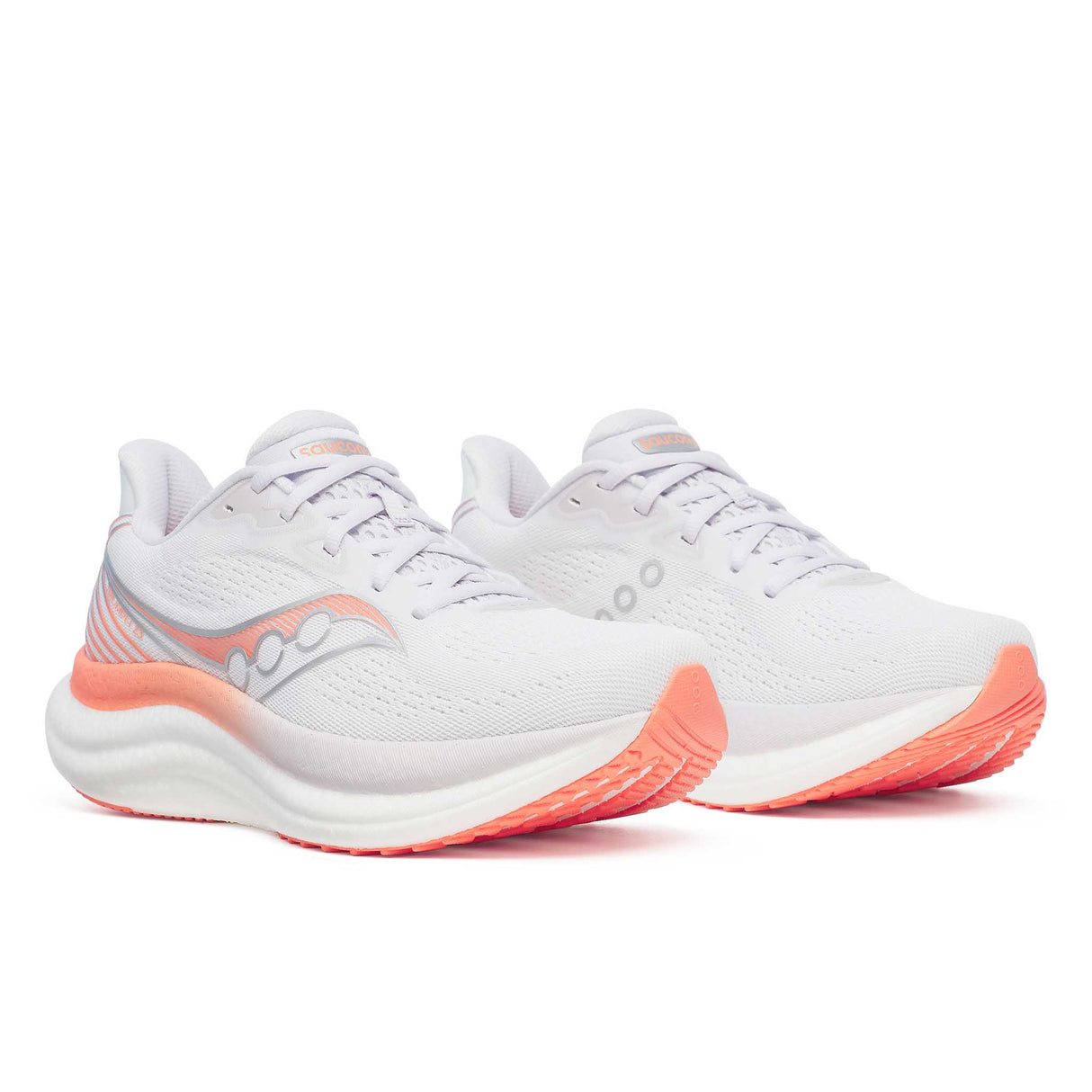 Saucony Triumph 23 souliers de course femme paire - White / Wistful