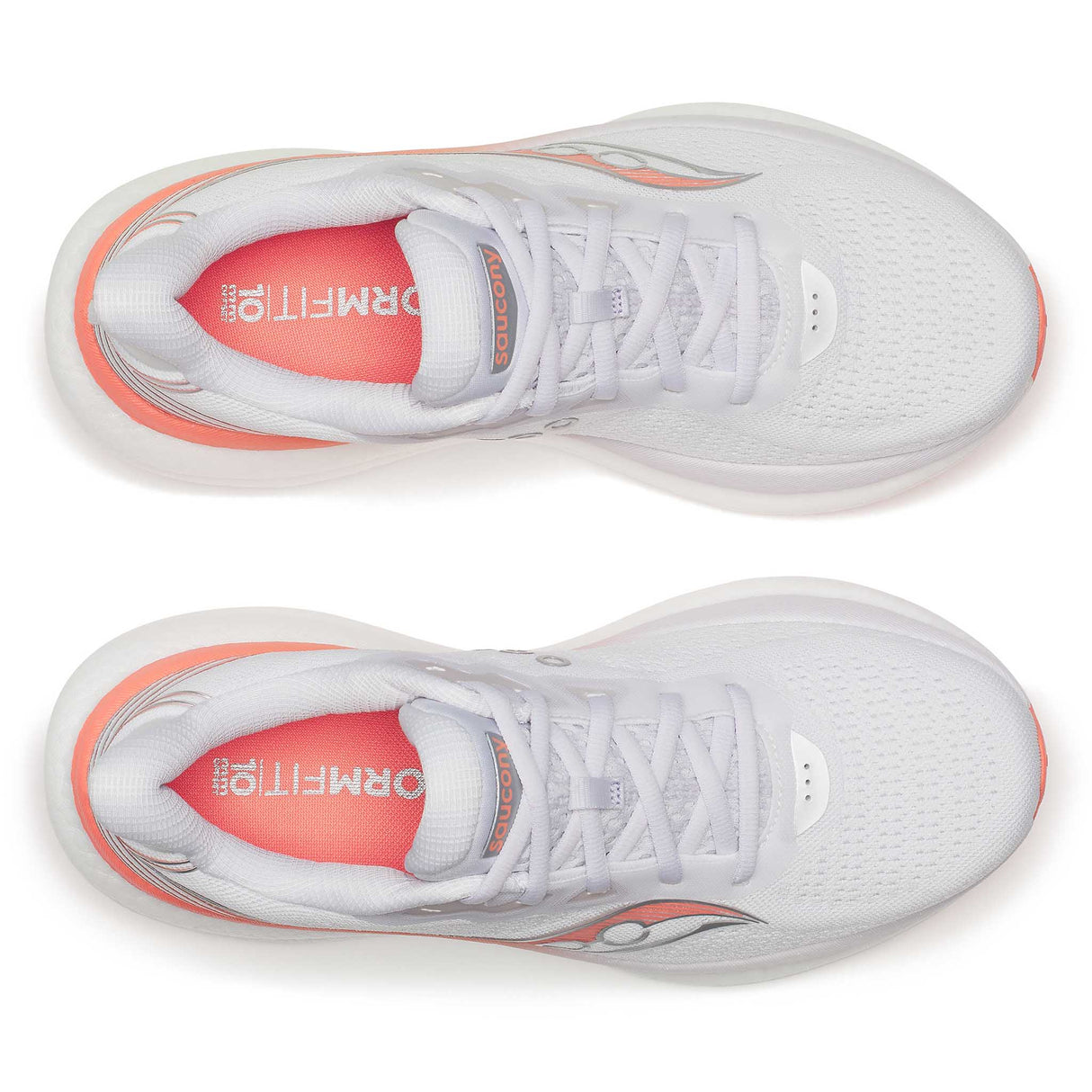 Saucony Triumph 23 souliers de course femme empeigne - White / Wistful