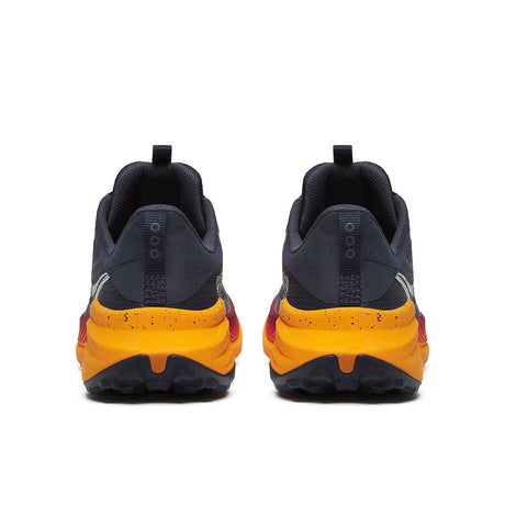 Saucony Xodus Ultra 3 souliers de course trail homme talons - navy / peel