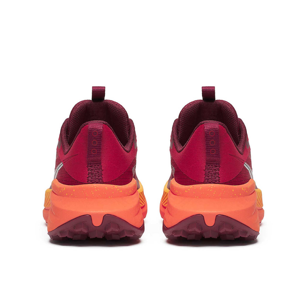 Saucony Xodus Ultra 3 souliers de course trail femme talons  - Currant / Pepper