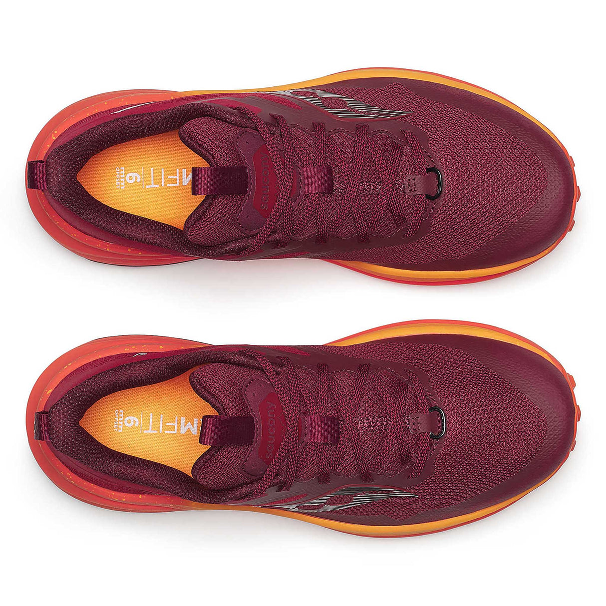 Saucony Xodus Ultra 3 souliers de course trail femme empeigne- Currant / Pepper