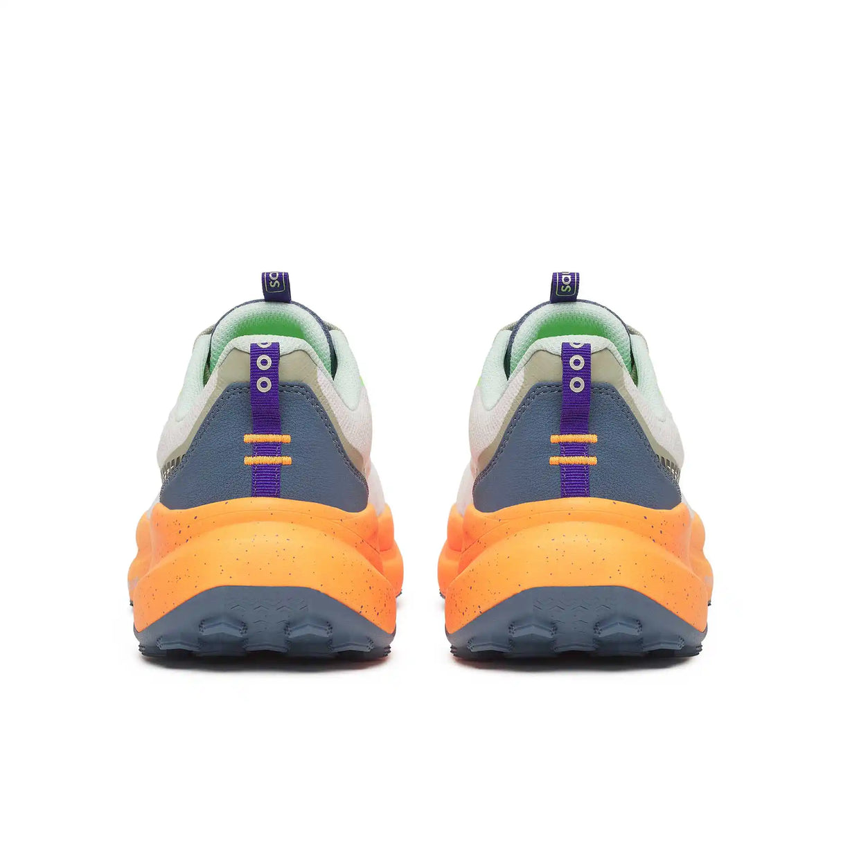 Saucony Saucony Xodus Ultra 4 chaussures de course à pied trail homme - White / Turmeric