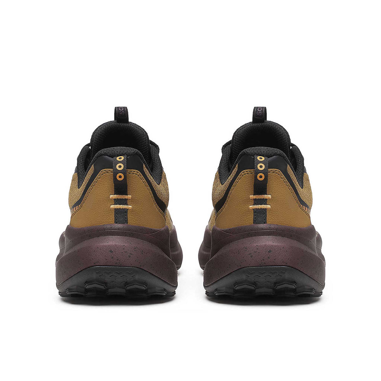 Saucony Xodus Ultra 4 souliers de course à pied trail homme talons - Kodiak / Wine