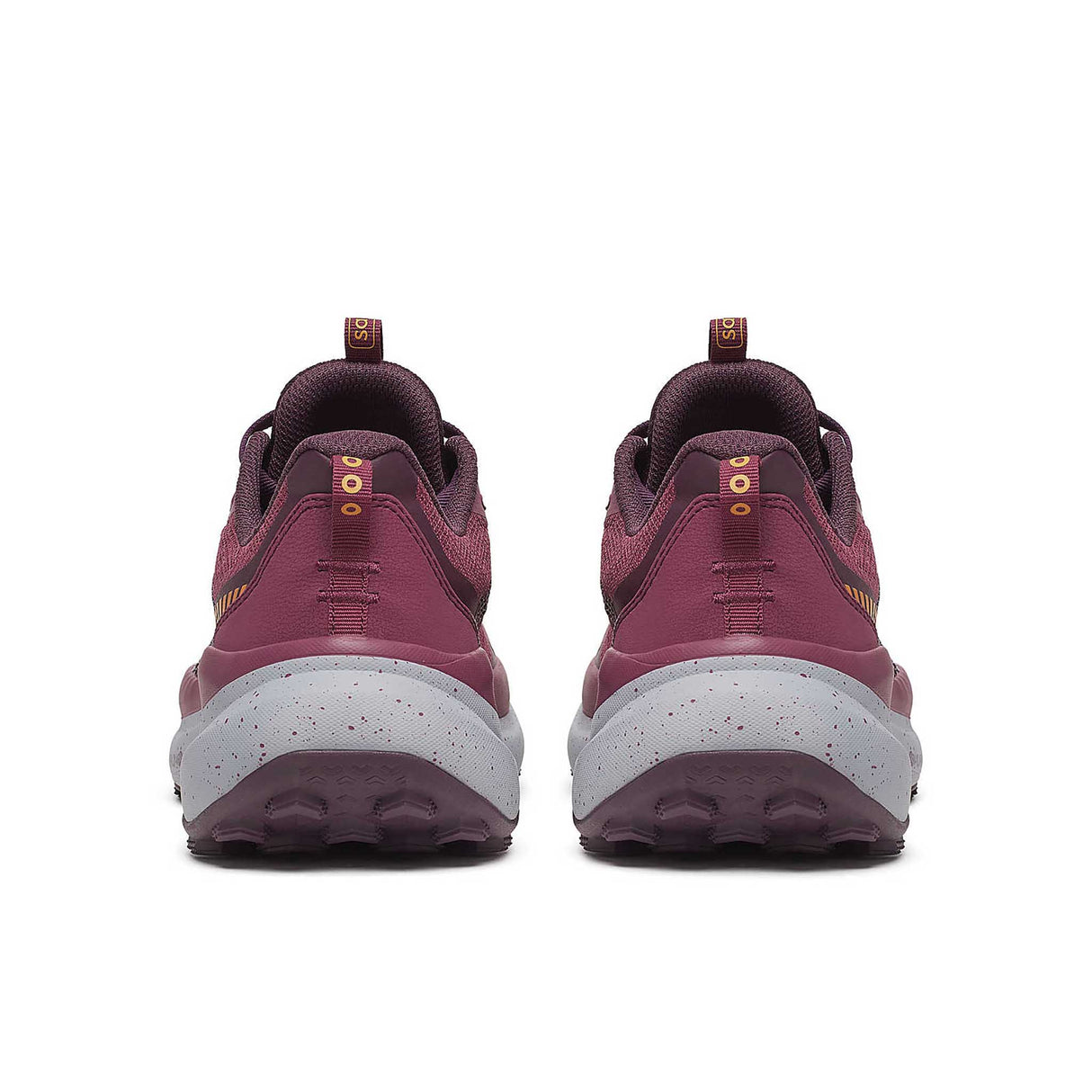 Saucony Xodus Ultra 4 souliers de course à pied trail femme talons - Terra / Wine