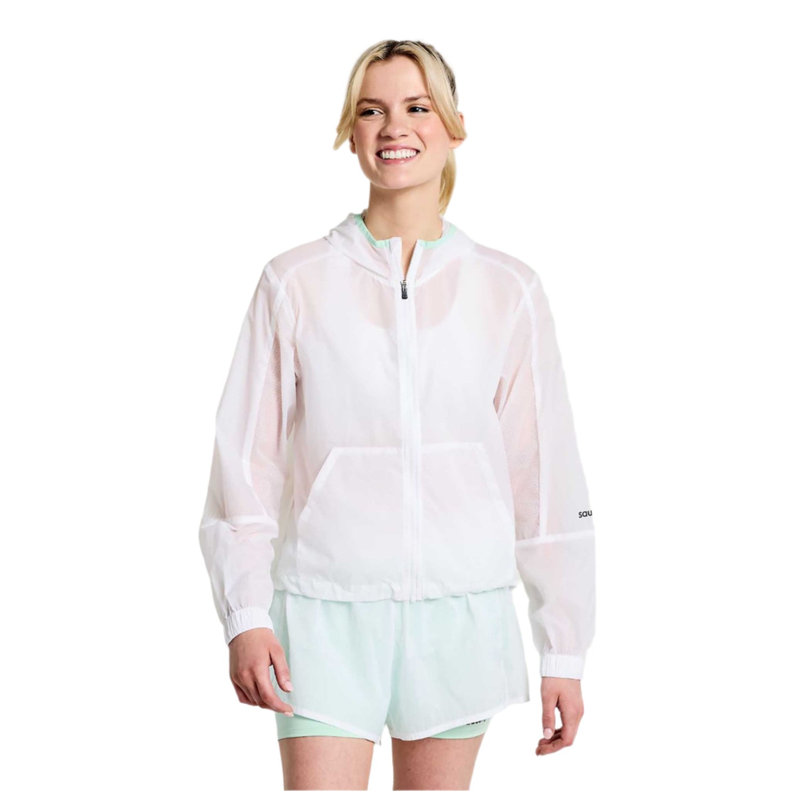 Saucony Saucony Elevate Packaway Jacket manteau de course à pied femme
