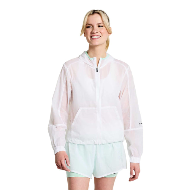 Saucony Saucony Elevate Packaway Jacket manteau de course à pied femme