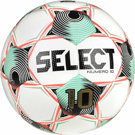 Select Numero 10 Fifa Basic Match Ball - White / Teal / Coral