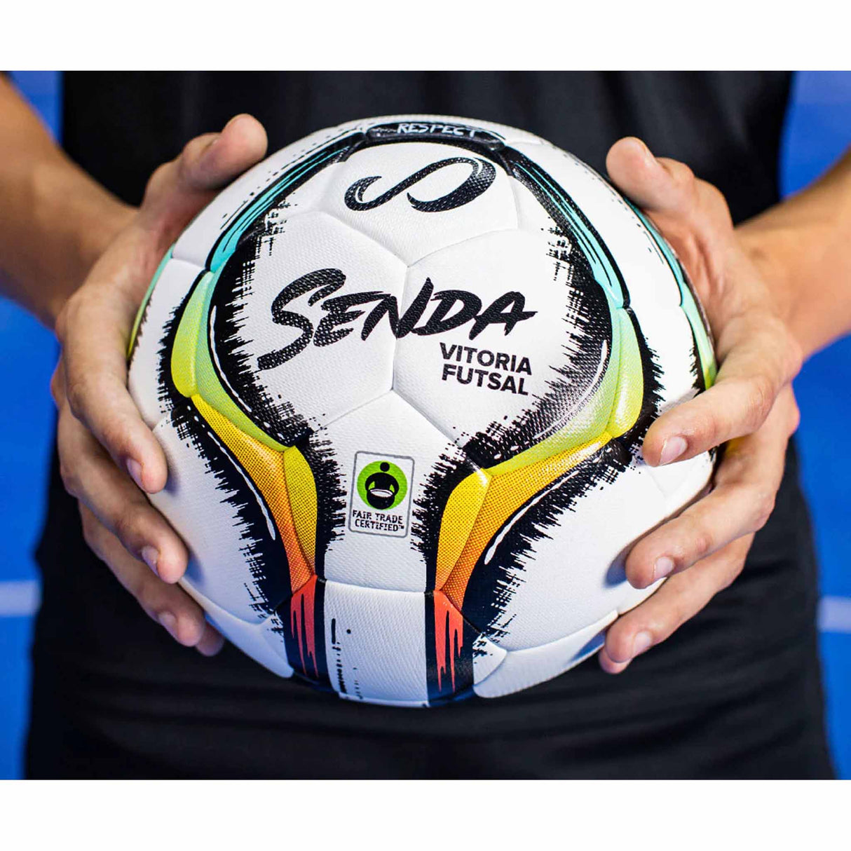 Senda Vitoria Premium Match Futsal Ball - Light Blue