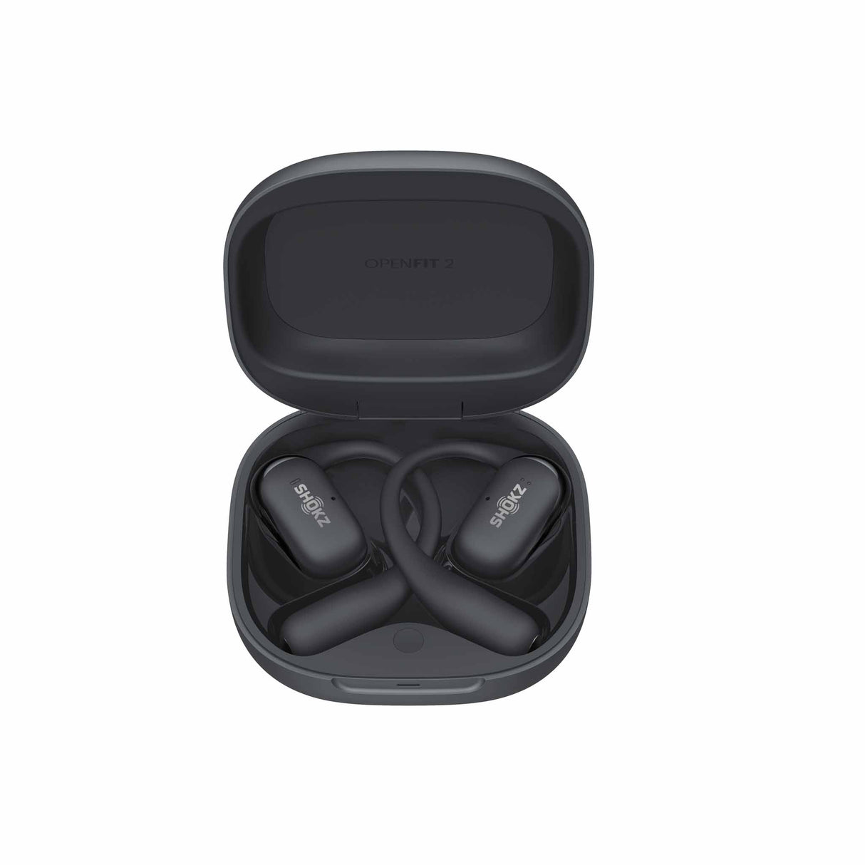 Shokz OpenFit 2 Open-Ear Bluetooth Headphones - Black