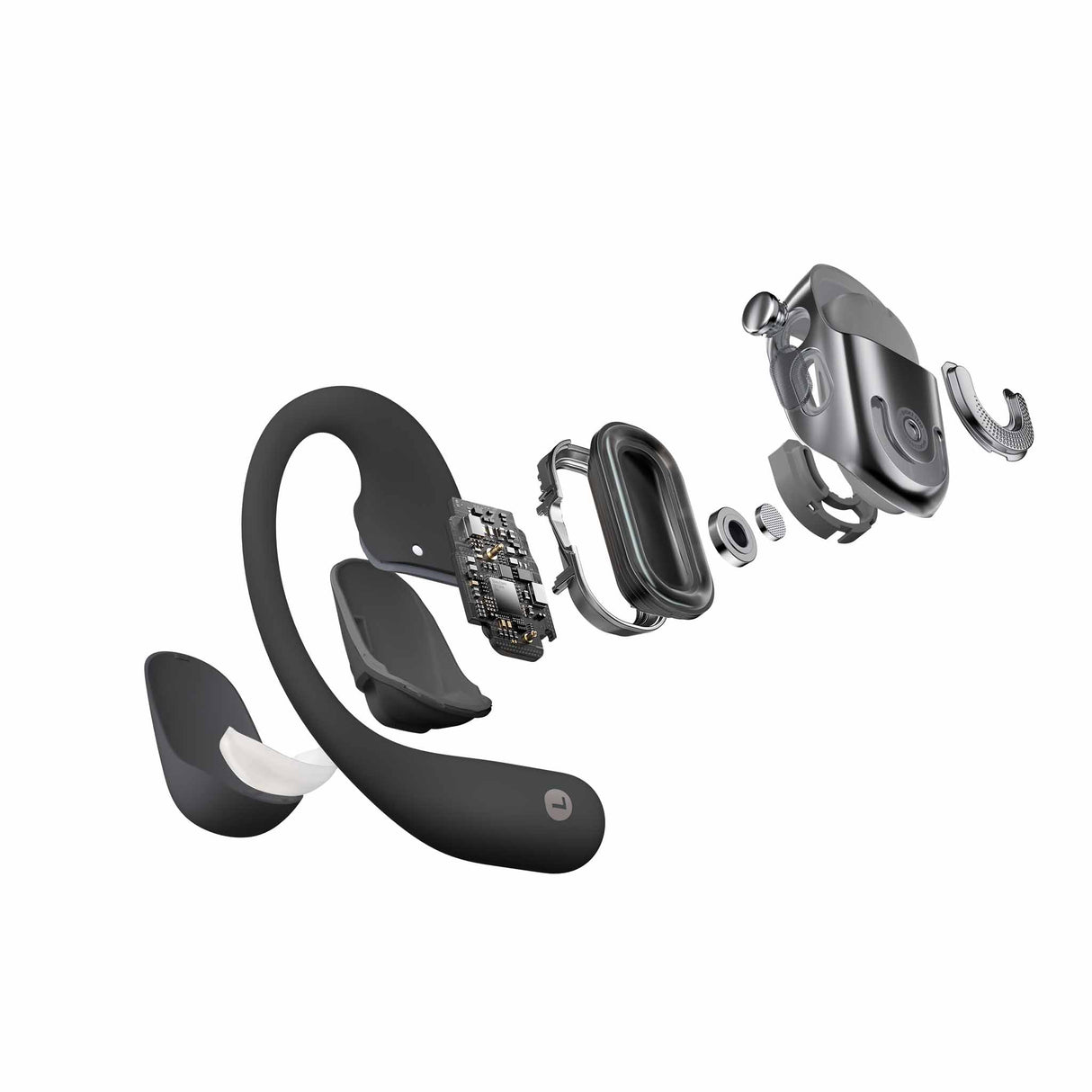 Shokz OpenFit 2 Open-Ear Bluetooth Headphones - Black