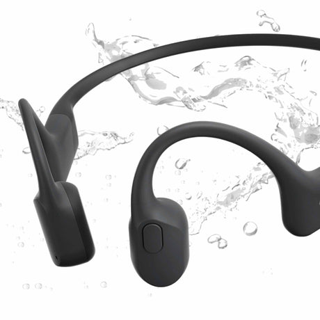 Shokz OpenRun Open-Ear Bluetooth Headphones - Black