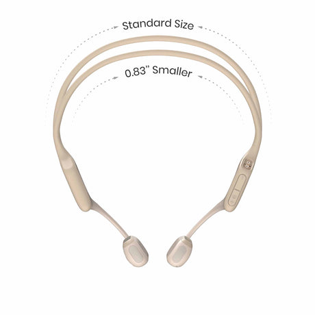 Shokz OpenRun Pro Mini Bone Conduction Headphones - Beige