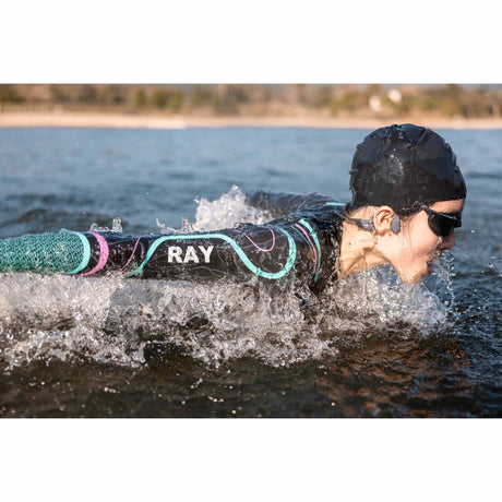 Shokz OpenSwim Pro Waterproof Bluetooth Headphones - Grey