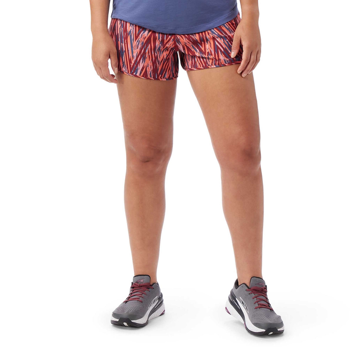 Smartwool Active shorts 3 po femme face  - Coral Reef Zigzag