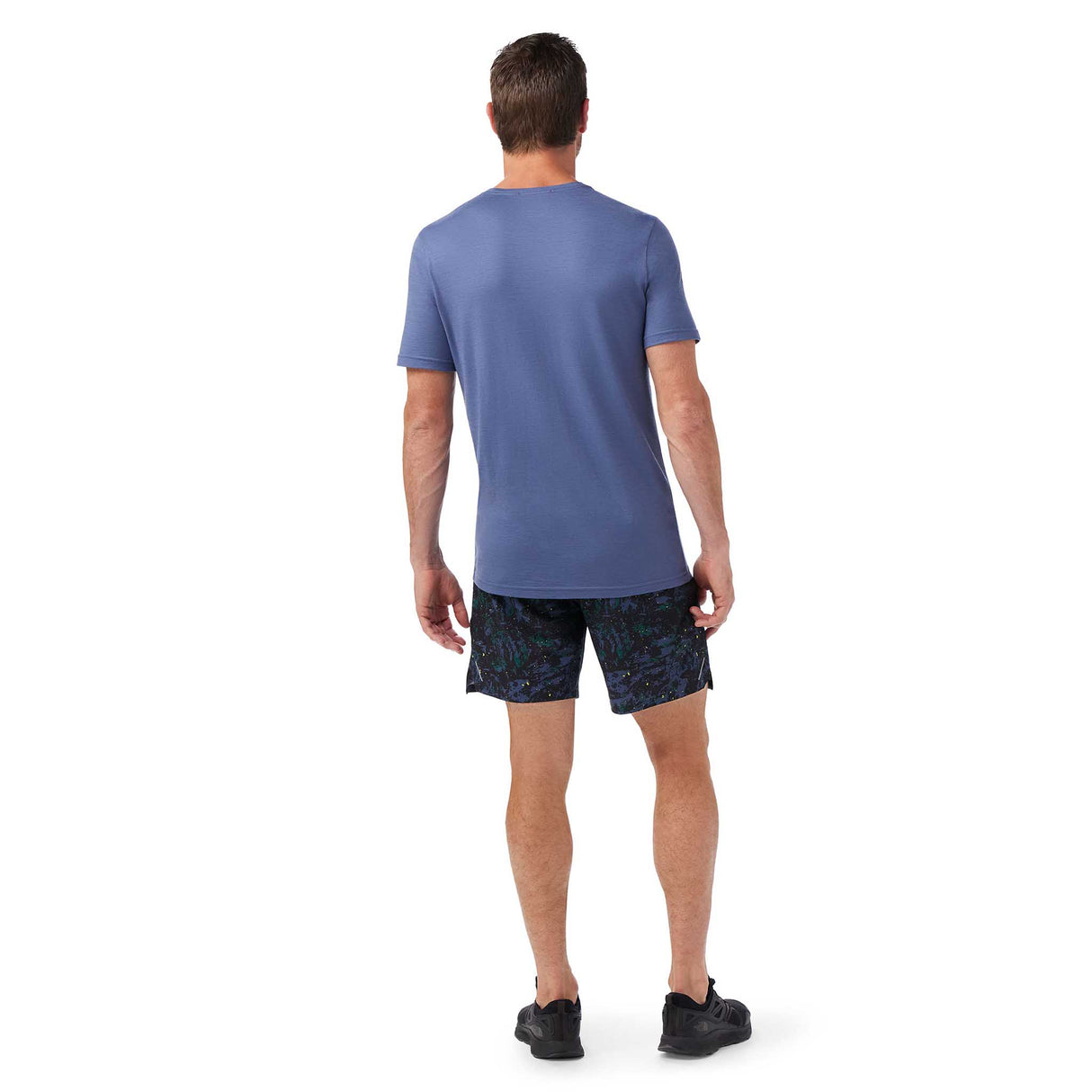 Smartwool T-shirt Active pour homme dos - Bleu nuit tombante
