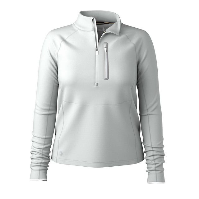 Smartwool chandail à demi-zip en molleton Active pour femme - Gris Tempête