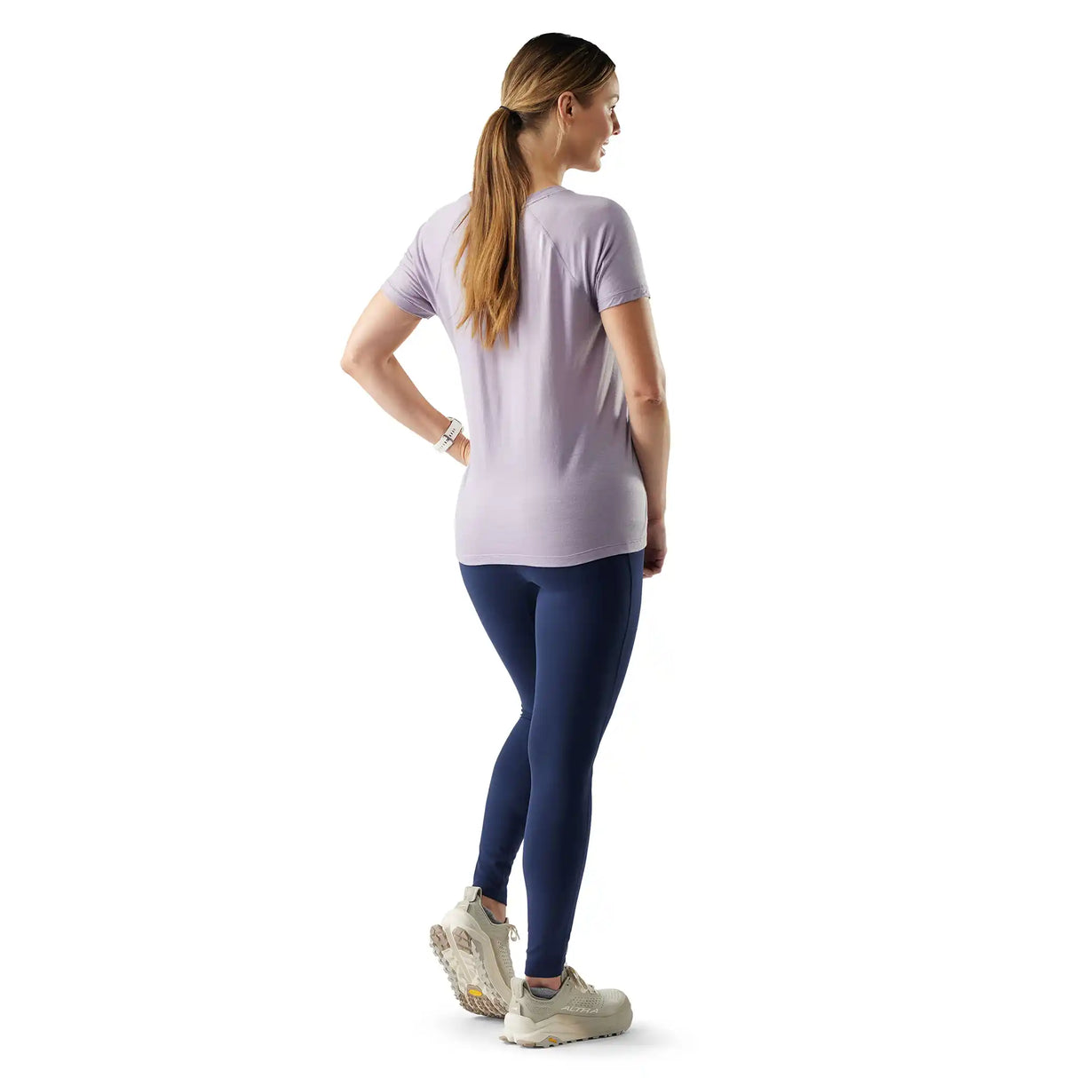 Smartwool Active Ultralite t-shirt femme -Violet tempête