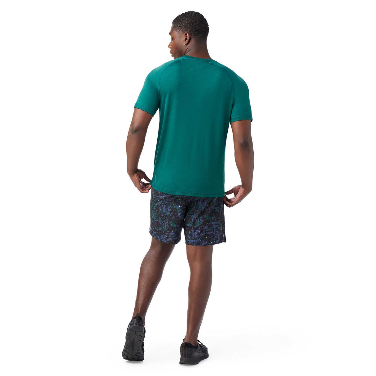 Smartwool Merino Sport 120 t-shirt à manches courtes homme dos - Vert foncé