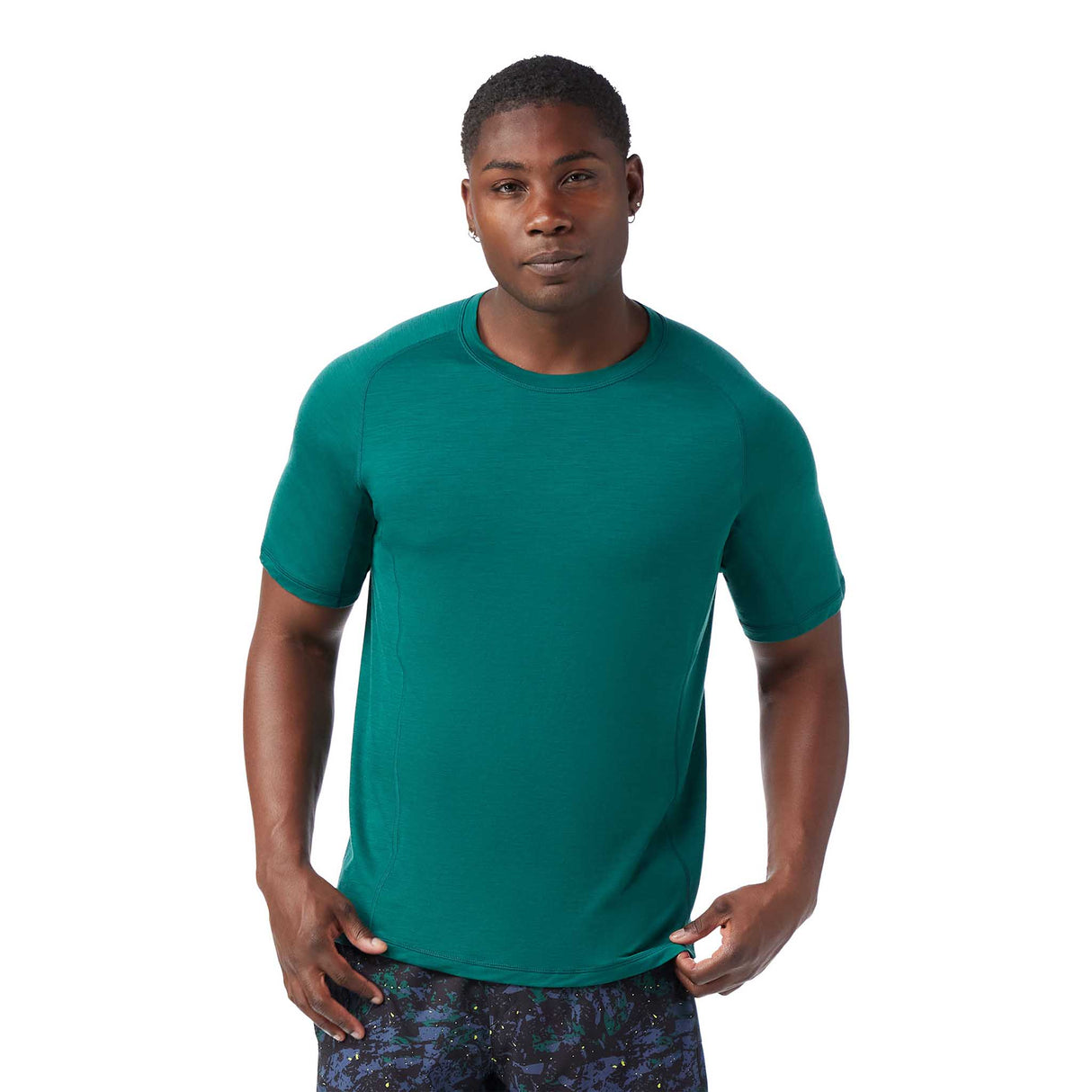 Smartwool Merino Sport 120 t-shirt à manches courtes homme face - Vert foncé