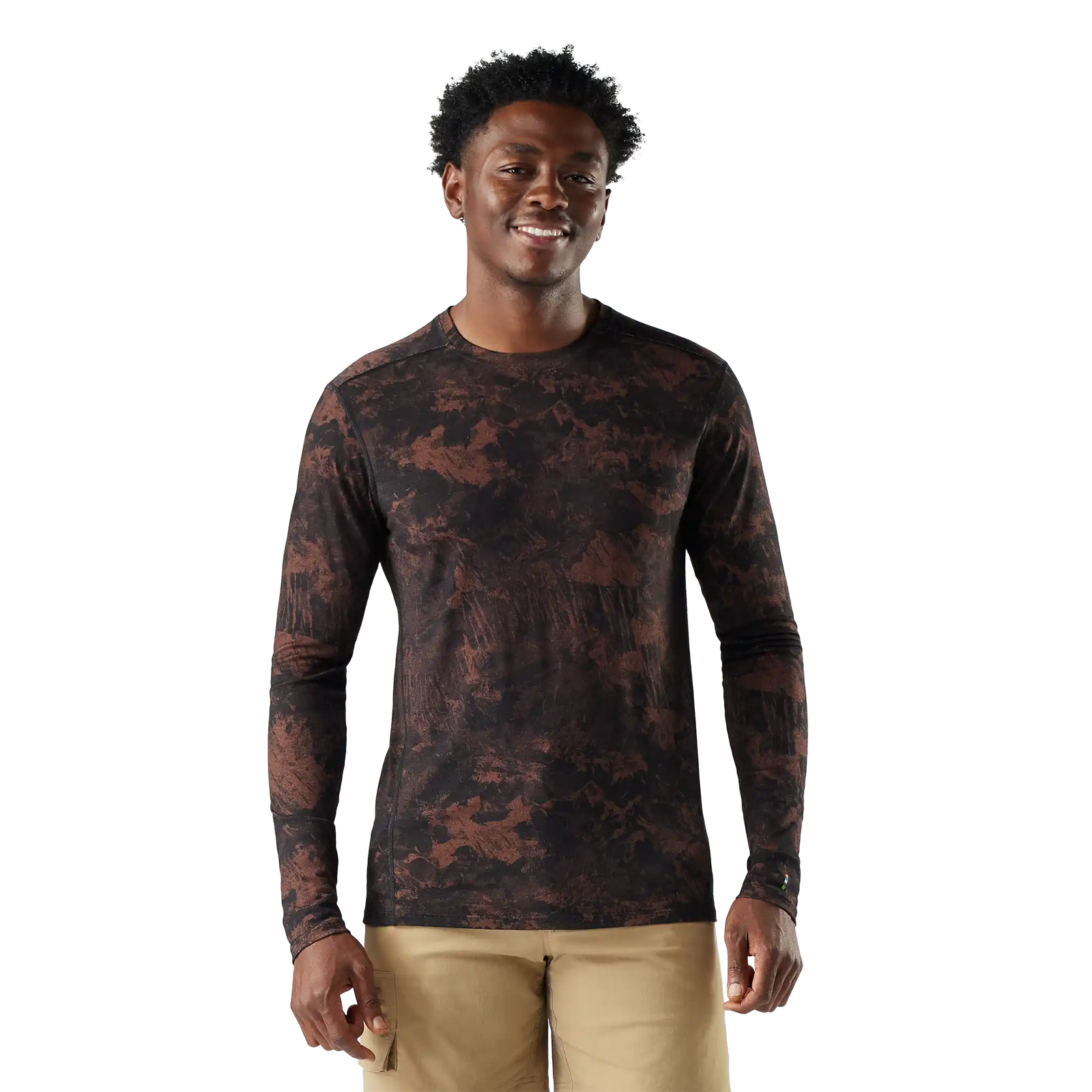 Smartwool Haut de base Classic All-Season Merino homme - Sable brun des montagnes